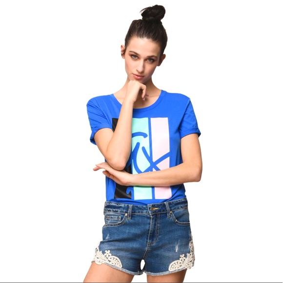 BDG High-Rise Crochet-Lace Women’s Jean Shorts 25 - Picture 4 of 15